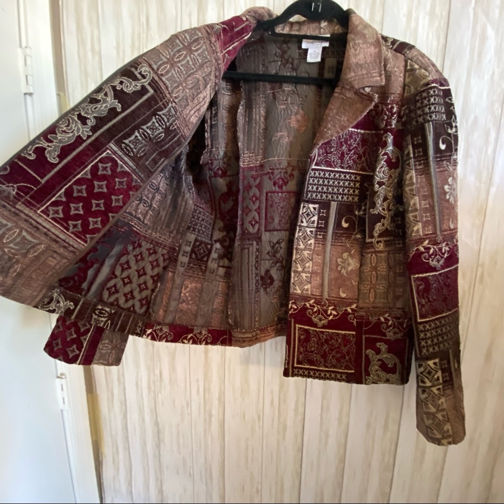 Vintage Patchwork Jacket - image 2